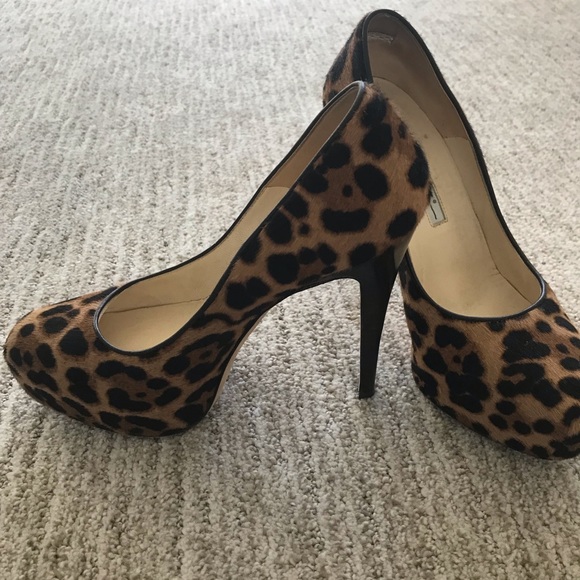 Brian Atwood Leopard Print Pumps - Picture 2 of 7
